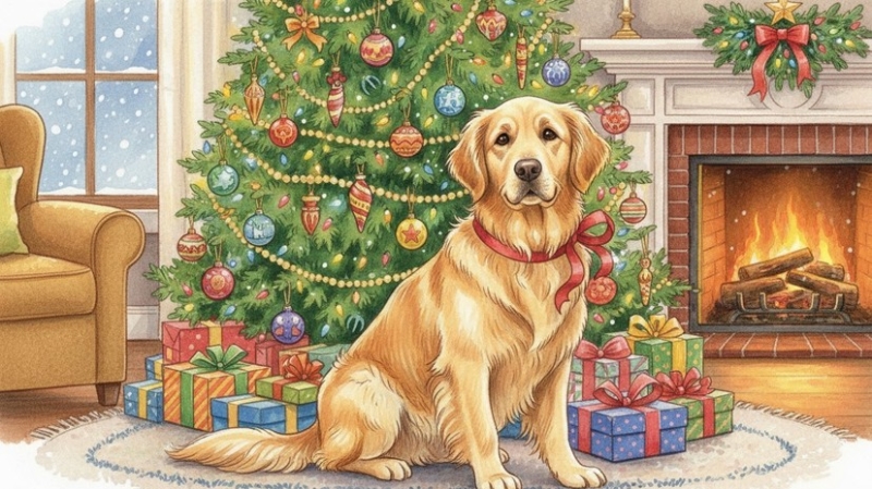 Кинолог Голубев пояснил, какая ёлка будет безопаснее для домашнего питомца