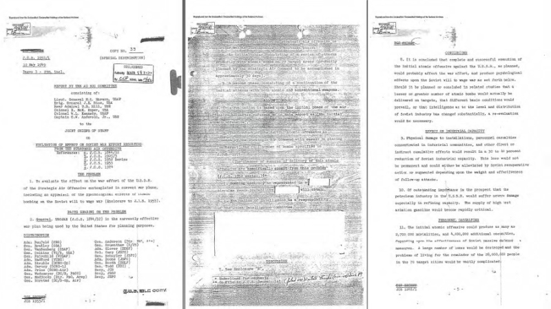«Национальный суицид»: как США планировали ядерные атаки на Советский Союз