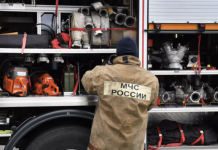 Пожар произошёл на плавкране судоходной компании в затоне у Нижнего Новгорода