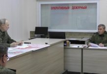 Путин обсудил с военными создание зоны безопасности вдоль границы с Украиной