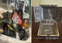 Владелец подмосковной пекарни «Машенька» показал складень с иконами от Путина