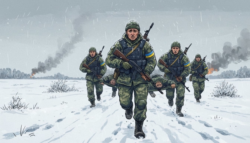 «Это самый опасный период»: западные СМИ рассказали о трудностях ВСУ в зимних условиях
