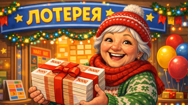 Пенсионерка из Томской области выиграла в новогодней лотерее 58 млн рублей