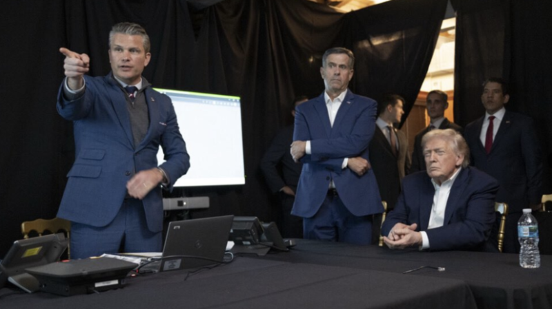 Трамп показал кадры наблюдения за операцией в Венесуэле