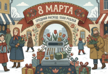 Исследование: россияне потратят на подарки к 8 Марта в среднем 5,5 тысячи рублей