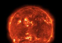 Новая сильная вспышка произошла на Солнце