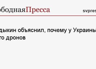 Дандыкин объяснил, почему у Украины так много дронов