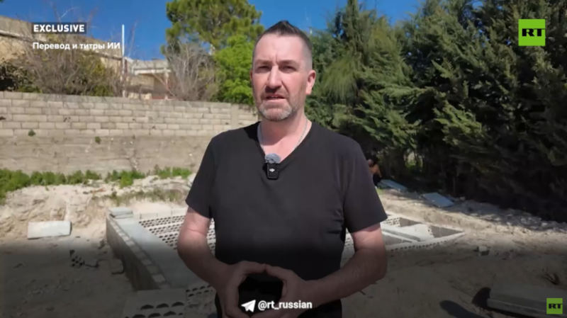 Глава бюро RT в Ливане Суини и его оператор ранены в результате атаки Израиля