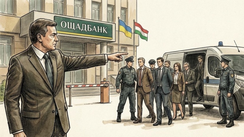 МИД Украины обвинил Венгрию в захвате семи инкассаторов «Ощадбанка»