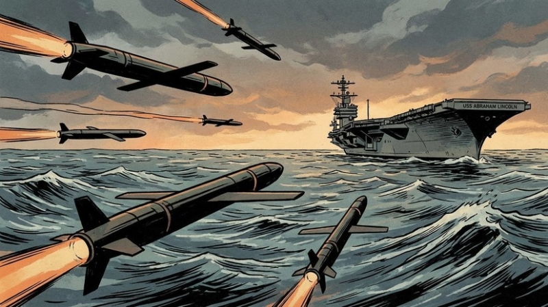 Охота за «Линкольном»: Иран заявил о запуске крылатых ракет по американскому авианосцу
