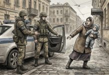 В Одессе работники ТЦК при мобилизации мужа украли женщину с годовалым ребёнком