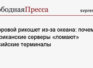 Цифровой рикошет из-за океана: почему американские серверы «ломают» российские терминалы