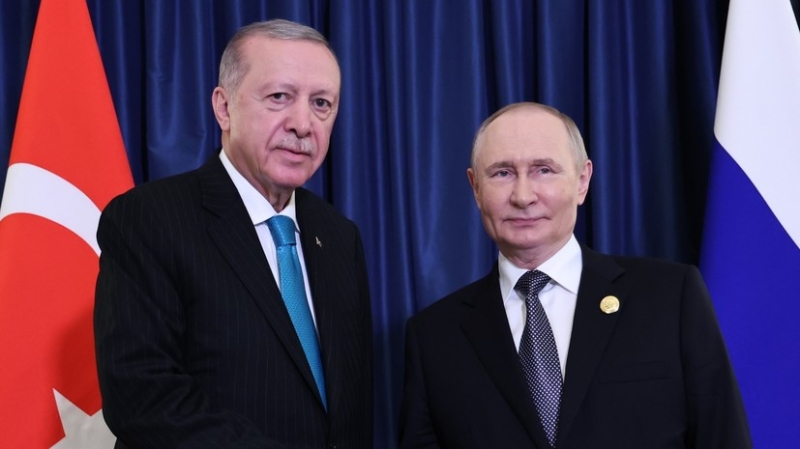 «Констатировали совпадение позиций»: Путин и Эрдоган обсудили ближневосточный и украинский вопросы