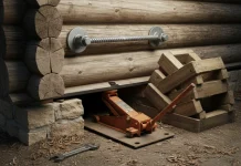 Геометрия сруба: что делать, если деревянный дом «повело» и чем это грозит при реконструкции