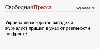Украина «побеждает»: западный журналист пришел в ужас от реальности на фронте