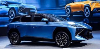 В России замечен предсерийный кроссовер Omoda