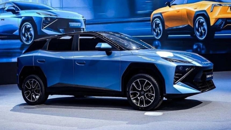 В России замечен предсерийный кроссовер Omoda