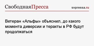 Ветеран «Альфы» объяснил, до какого момента диверсии и теракты в РФ будут продолжаться
