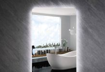 Зеркало в ванную с подсветкой: функциональность, виды и особенности выбора