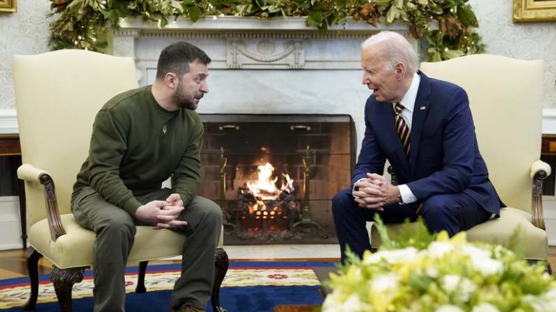 Байден встретился с Зеленским в Белом доме