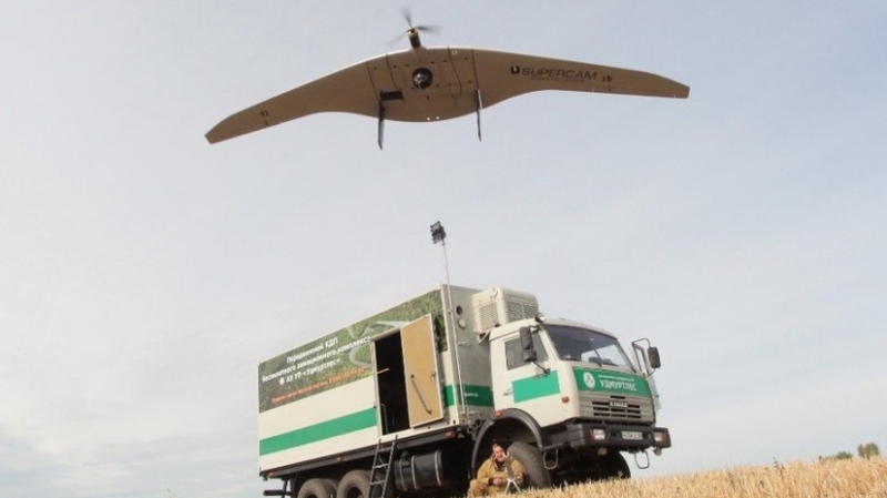 Беспилотный разведчик: на что способен модернизированный российский дрон Supercam S350M