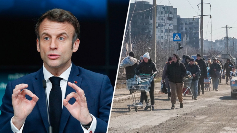 &laquo;Челночная дипломатия&raquo;: зачем Макрон инициировал план эвакуации жителей Мариуполя