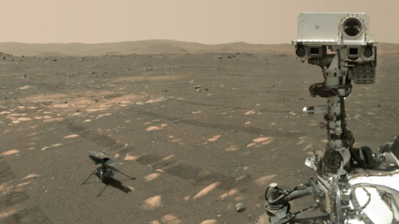 Четвёртый полёт вертолёта Ingenuity на Марсе прошёл успешно