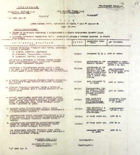 &laquo;Дала почувствовать приближение окончательной победы над врагом&raquo;: в МО опубликовали документы об операции &laquo;Багратион&raquo;