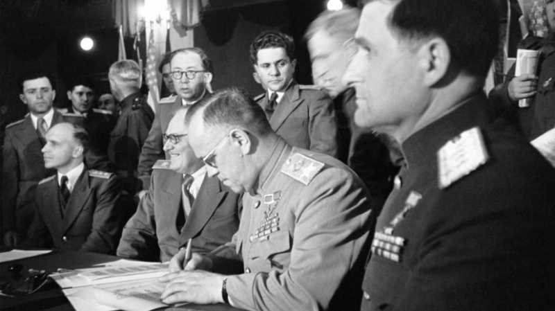 Декларация союзников о поражении Германии 5 июня 1945