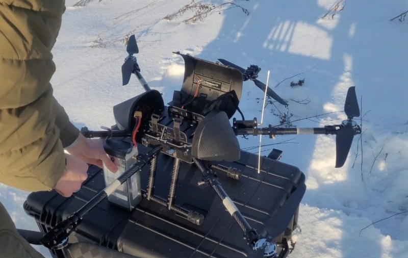 &laquo;Динамическая устойчивость и энерговооружённость&raquo;: как российские войска отрабатывают применение грузовых дронов