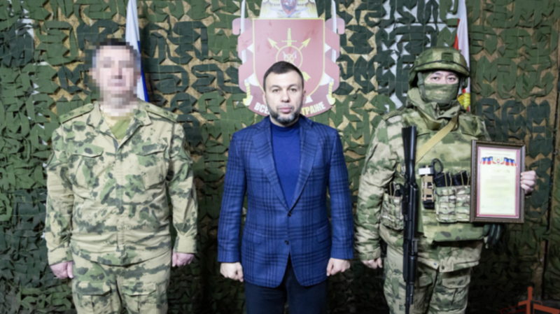 Глава ДНР наградил росгвардейцев, выполняющих задачи в зоне СВО