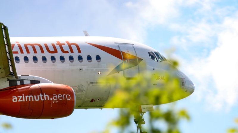 Минтранс: авиакомпания «Азимут» планирует начать рейсы в Грузию с 19 мая