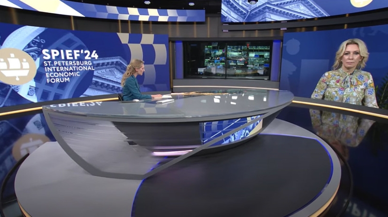 &laquo;На каждый агрессивный шаг будет дан чёткий ответ&raquo;: Захарова в интервью RT &mdash; о действиях западных стран