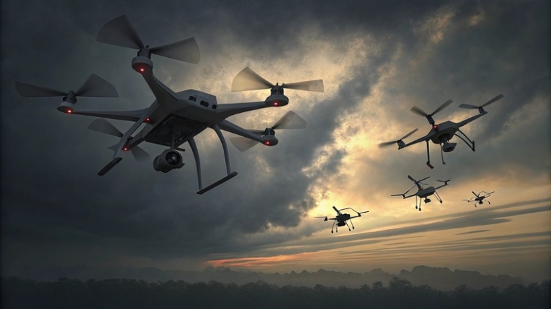 Над Белгородской и Брянской областями: ночью и утром российские средства ПВО уничтожили 25 украинских БПЛА