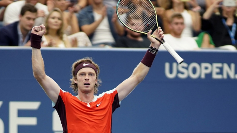 Навстречу Надалю: Рублёв в трёх сетах обыграл Норри и вышел в четвертьфинал US Open