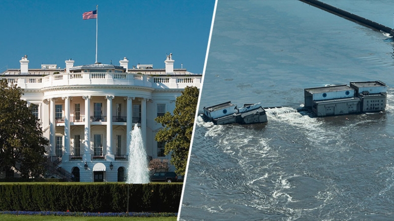 «Несмотря на весь абсурд»: в Белом доме сочли Россию ответственной за разрушение Каховской ГЭС