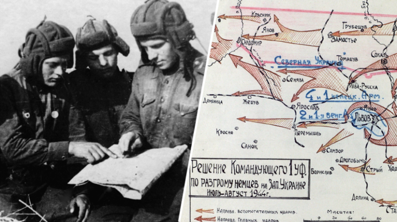 &laquo;Один в горящем танке&raquo;: Минобороны России опубликовало документы о Львовско-Сандомирской наступательной операции