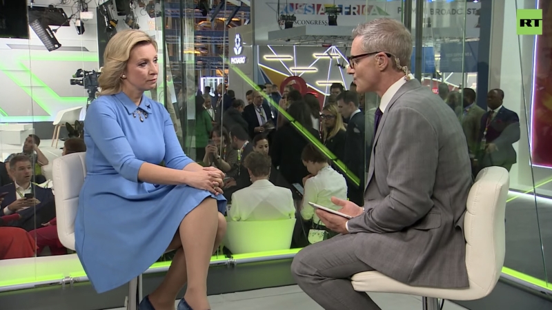 &laquo;Ответ стран, которые не принимают логику разрушения&raquo;: Захарова в интервью RT &mdash; о саммите Россия &mdash; Африка