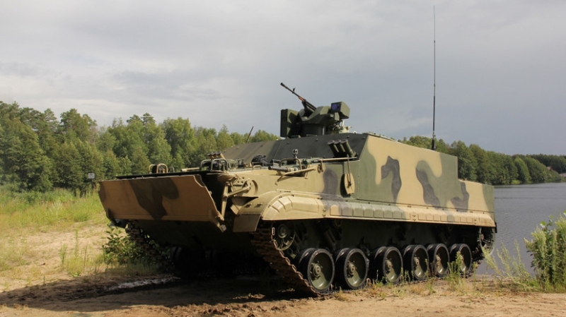 «Подвижность и плавучесть»: «Высокоточные комплексы» сообщили о скором завершении разработки бронетранспортёра БТ-3Ф