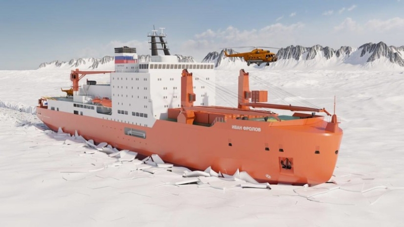 Полярный флагман: как создаётся судно для снабжения российских станций в Антарктике