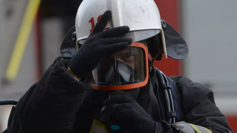 Пожар в складском здании в Краснодарском крае локализовали