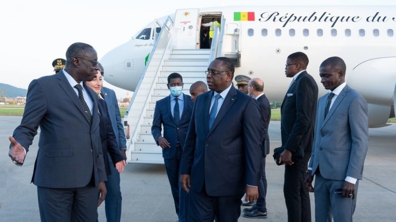 Президент Сенегала прибыл в Сочи для встречи с Путиным