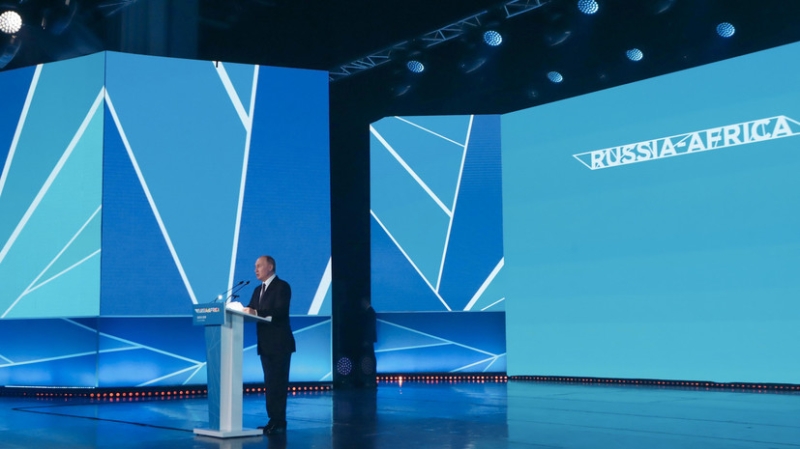 Путин: Россия поддерживает стремление Африки к социально-экономической стабильности