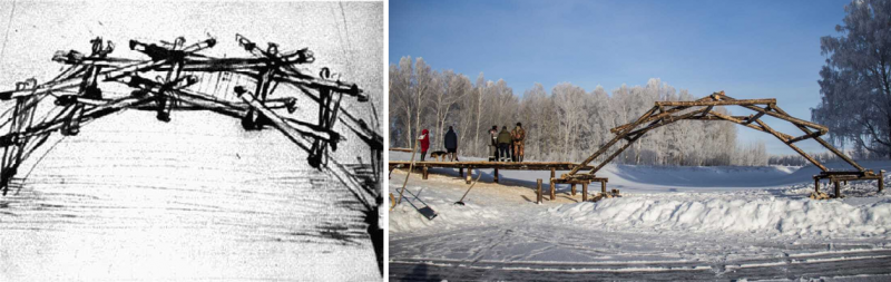 &laquo;С пяти лет уже у меня топорик был&raquo;: как сибирский плотник собрал мост по эскизу Леонардо да Винчи