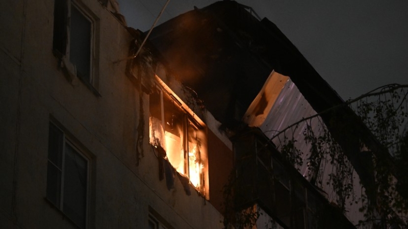 SHOT: сгоревшая после взрыва в Москве квартира сдавалась в аренду