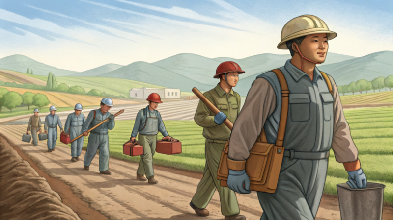 Строители из КНДР приступят к работе в Курской области после разминирования