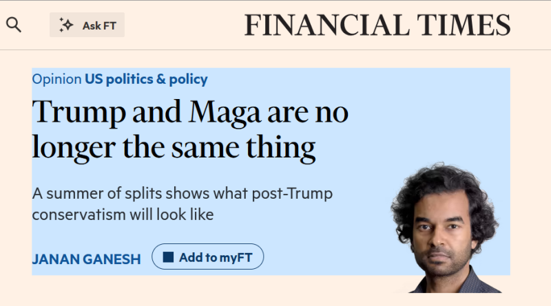 &laquo;Тест на лояльность&raquo;: западные СМИ &mdash; о расколе в Республиканской партии из-за дела Эпштейна