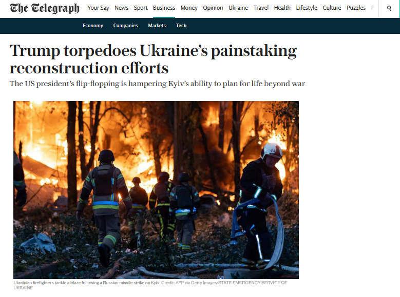 &laquo;Торпедирует усилия Киева&raquo;: западные СМИ &mdash; о политике Дональда Трампа по Украине