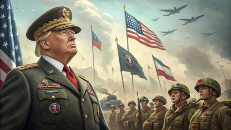 Трамп: Вторую мировую войну выиграли США, Россия была лишь «решающим фактором»