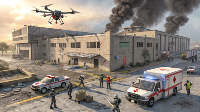 Трое погибших и десятки пострадавших: украинский беспилотник атаковал предприятие в Ижевске